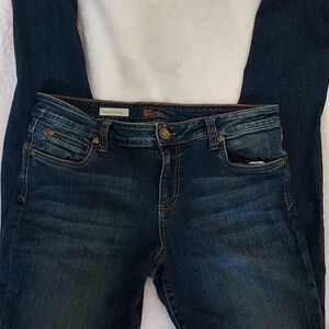Kut from the Kloth Mia Toothpick Skinny Jeans Women's 12 Blue KP164MH3SF EUC